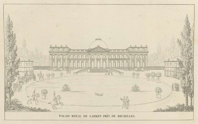 Goetghebuer_-_1827_-_Choix_des_monuments_-_001_Palais_Royal_de_Laeken
